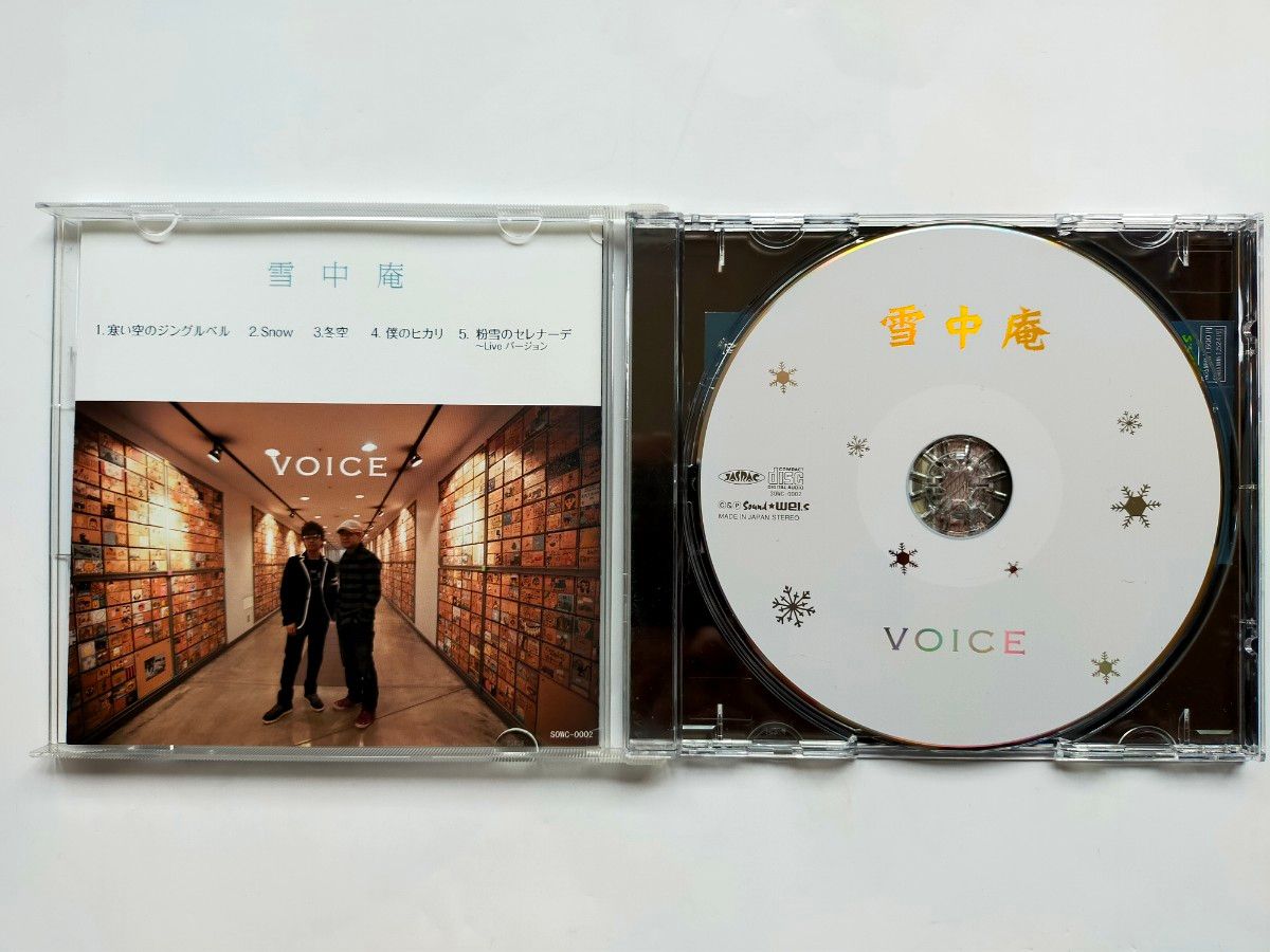 CD VOICE 雪中庵〜寒い空のジングルベル　粉雪のセレナーデ　全５曲