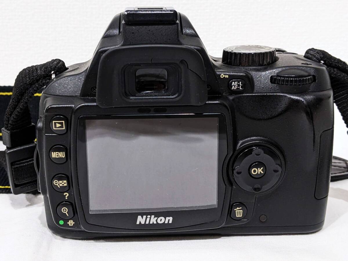 【2138】NIKON ニコン カメラ D60 レンズ DX AF-S 三脚セット デジタル一眼レフ AF-S NIKKOR 18-55mm 1:3.5-5.6G VRの画像4