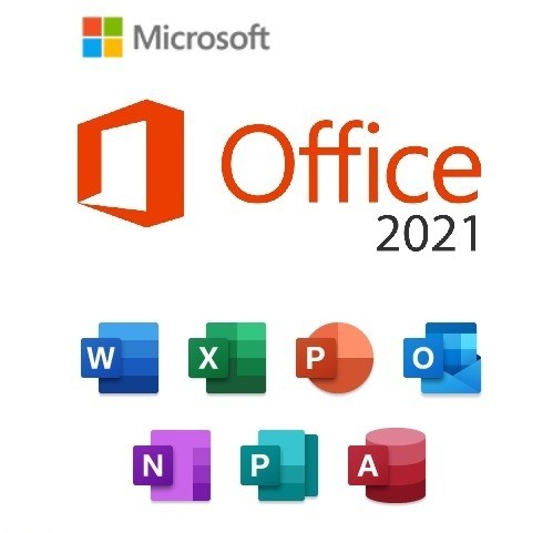 10 piece insertion Microsoft Office 2021 32/64 bit Pro duct key online code version 