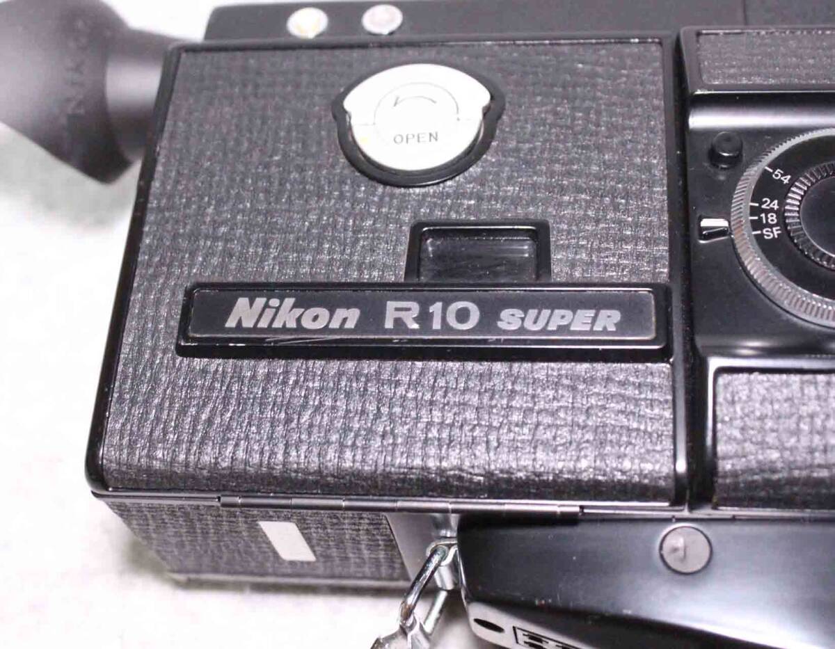 [j136]ニコン　ビデオカメラ　Nikon R10 SUPER 7-70mm f1.4 Cine NIKKOR ZOOM Macro 8mm 8ミリ　video camera_画像7