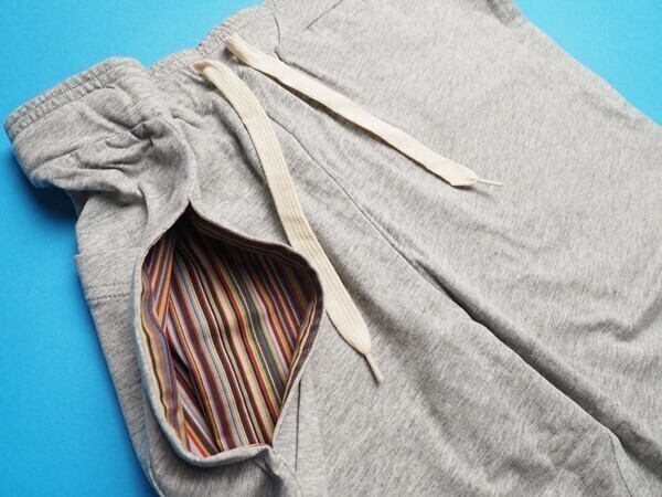  new goods domestic regular goods Paul Smith Paul Smith multi stripe pocket sweat pants L ash (015) 36-7767