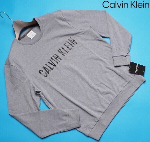  new goods regular goods Calvin Klein Calvin Klein spring . most . stretch cotton sweat sweatshirt US:S JP:M ash (W6W) NM1960