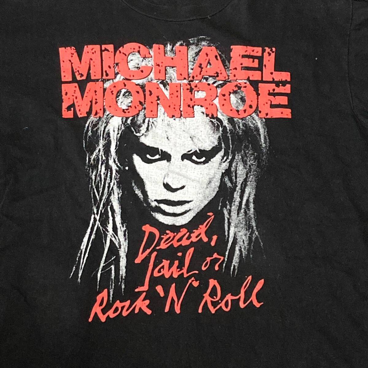 90s MICHAEL MONROE Michael Monroe футболка Vintage GUNS N\'ROSES AEROSMITH MOTLEY CRUE BON JOVI METALLICA HANOI ROCKS