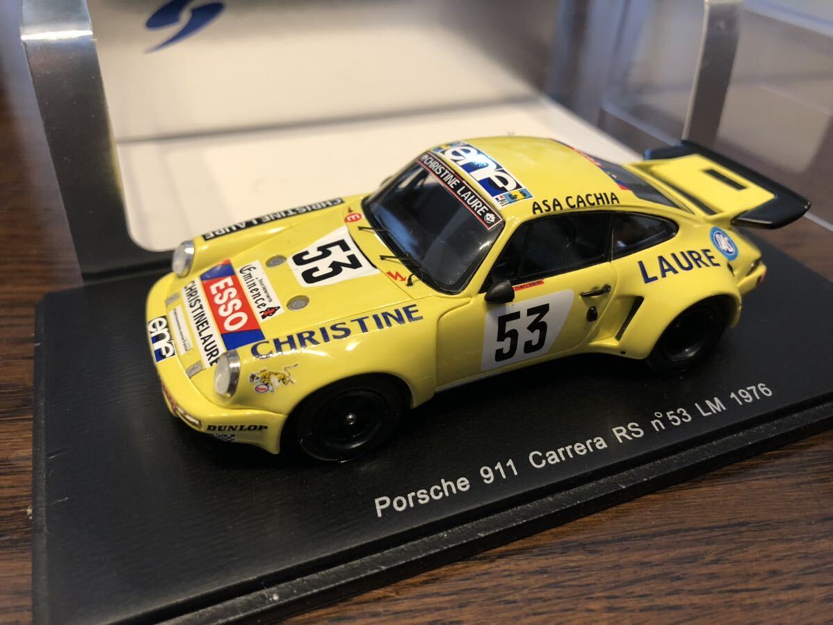 絶版ルマン】スパーク ポルシェ 911 RSR 1976ル・マン24時間 13 絶版ルマン】スパーク ポルシェ 911 RSR 1976ル・マン24時間 13
