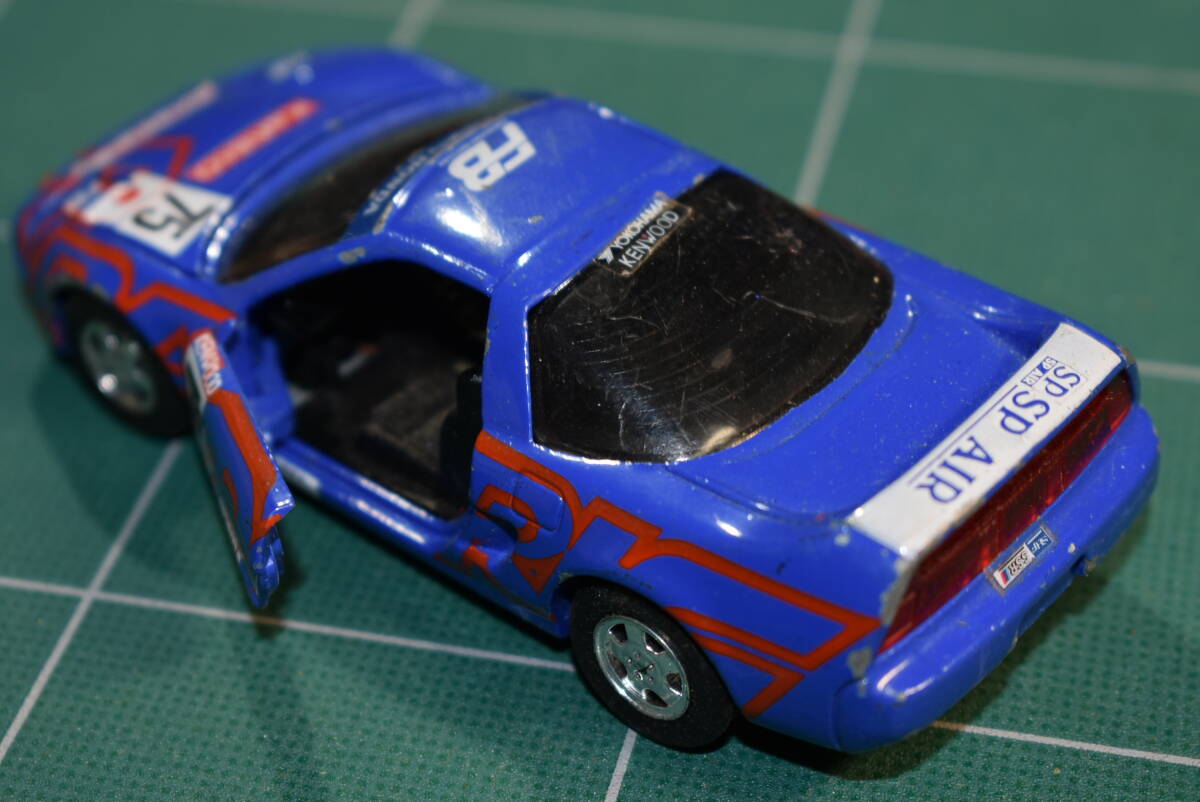 Qm832 yonezawa toys diapet 011-1991 HONDA NSX RAYBRIG レイブリック仕様 ダイヤペット 60サイズ_画像4