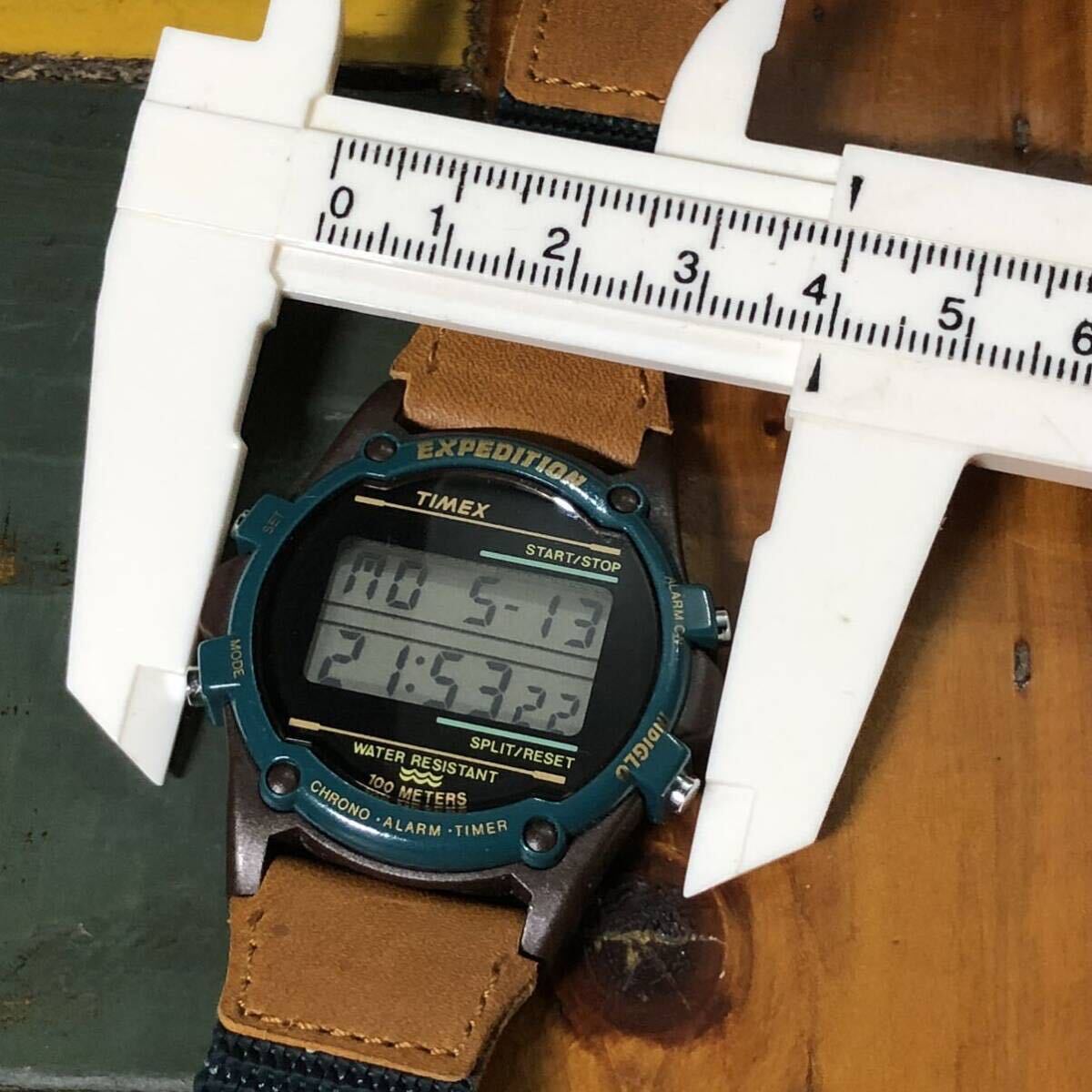 【即決/送料無料】TIMEX EXPEDITION ATLANTIS タイメックスエクスペディション アトランティス レトロデジタルウォッチ 中古腕時計