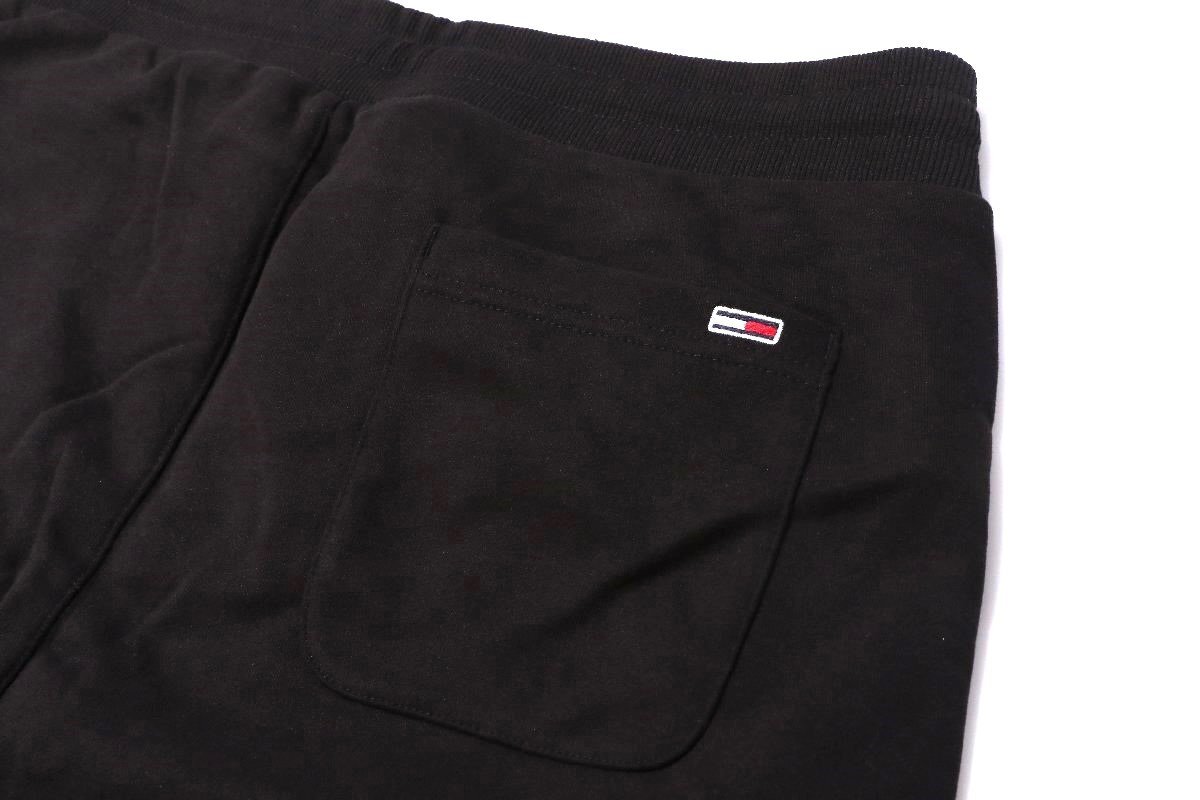 トミーヒルフィガージーンズ メンズ スエットショーツ ブラック サイズL TOMMY HILFIGER JEANS BERMUDA DM0DM12956 BDS BLACK_画像9