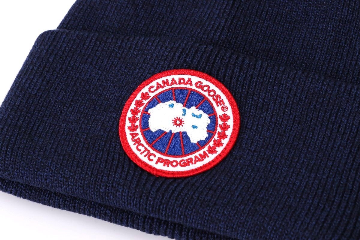 カナダグース メンズ ニットキャップ ネービー サイズFREE CANADA GOOSE GARSON Arctic Toque NAVY 6936M 151 NAVY新品/2_画像5