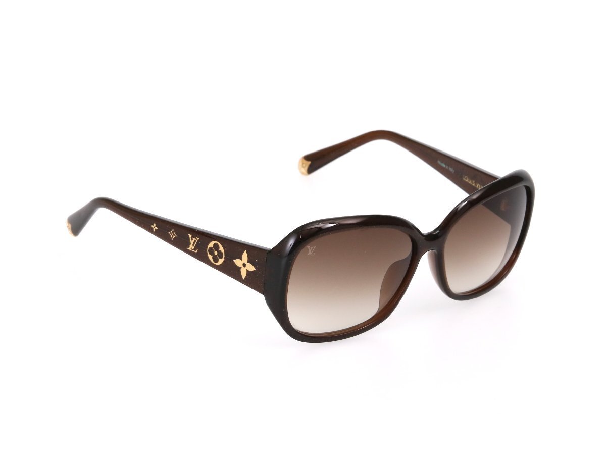 ルイヴィトン サングラス オプセシオンGM Z0459E 92W ブラウン 中古品 USED Bランク LOUIS VUITTON WOMAN'S SUNGLASS/6884_画像4