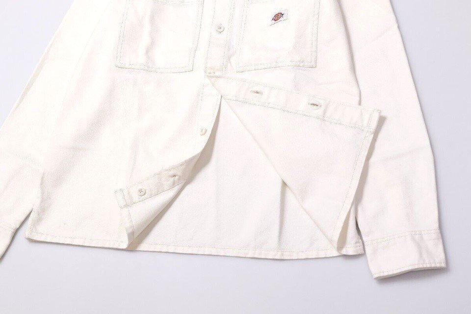 ディッキーズ メンズ シャツジャケット フローララ シャツ オフホワイト サイズM DICKIES FLORALA SHIRT DK0A4Y4T C581 OFF WHITE_画像8