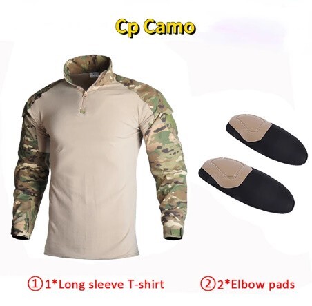 CD015:狩猟用ミリタリープリントボール釣り服 戦術的なミリタリーユニフォーム ロングシャツ カーゴパンツ,_パターン６