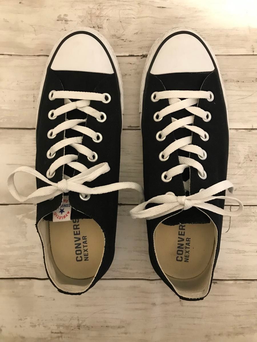 《売り切りSALE 》【コンバース】CONVERSE ネクスター スニーカー 26.5㎝ ブラック