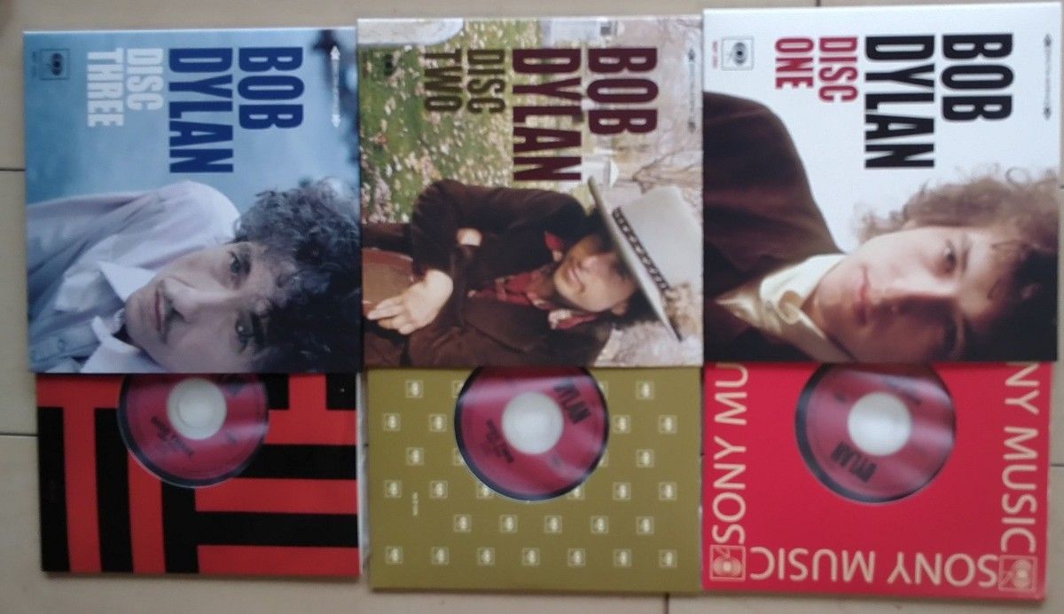 ボブ・ディラン　「DYLAN」3枚組CD直輸入BOX仕様　紙ジャケ仕様