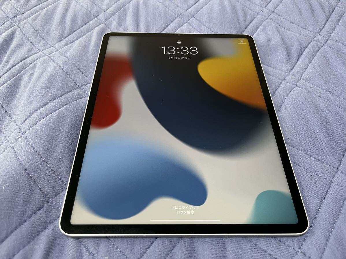 【SIMフリー済】iPad Pro 12.9インチ（第5世代） Wi-Fi+Cellular 256GB MHR73J/A_画像1