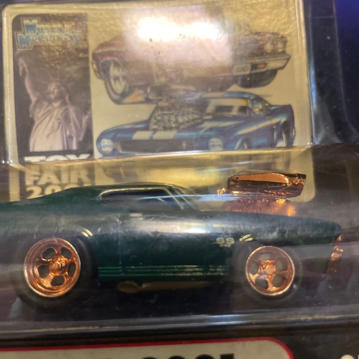 マッスルマシーン　2001 TOYFAIR ‘66 MUSTANG ‘69CHEVELLE 1/64 2台SET