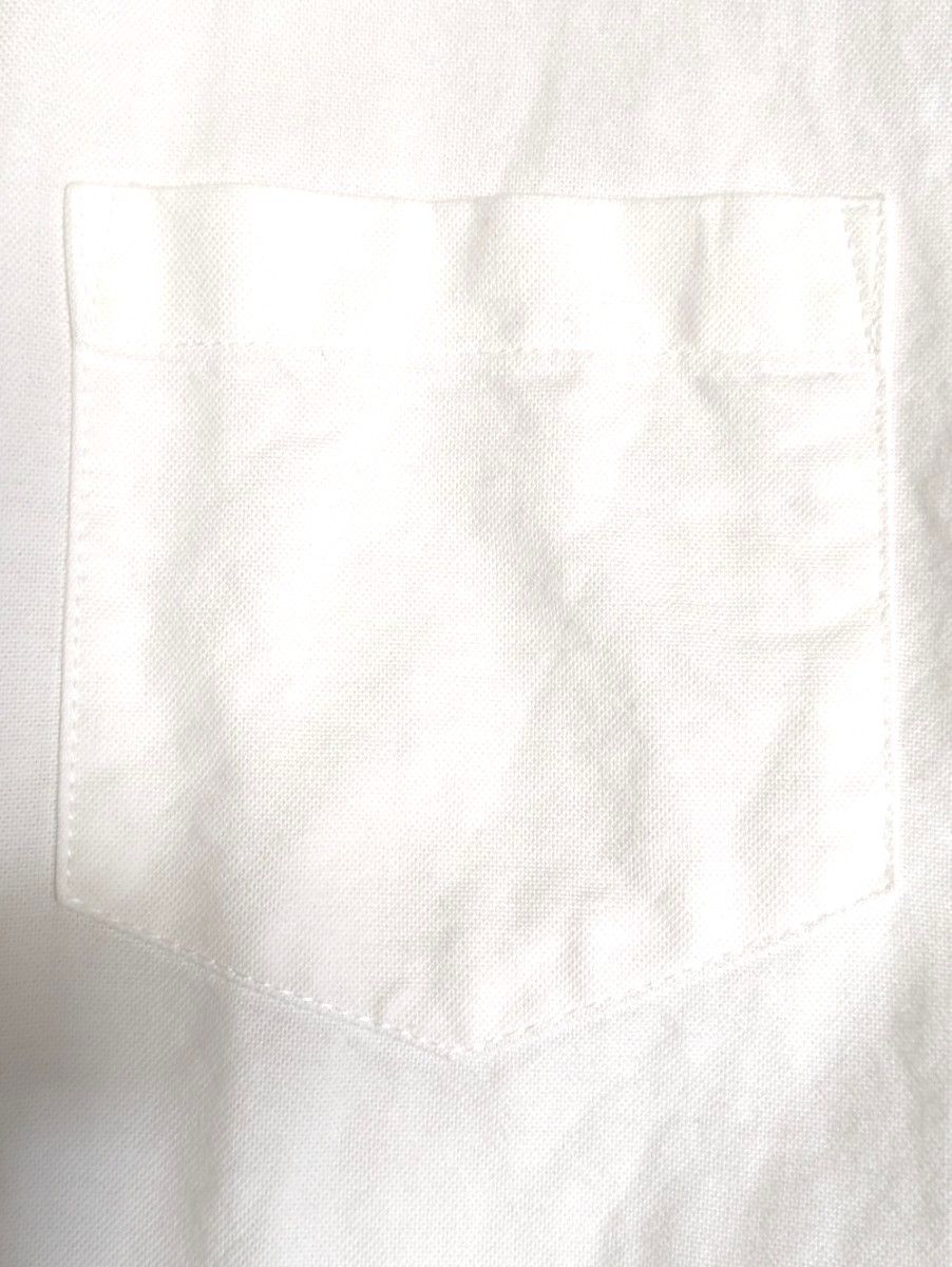 THE SHOP TK  ボタンダウン 半袖シャツ メンズ XL ホワイト