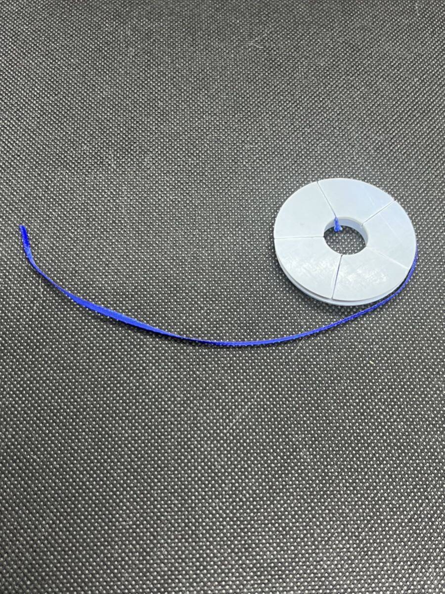 1/24,1/20 all-purpose 6 -point type seat belt ( blue ) satin ribbon 240cm attaching 