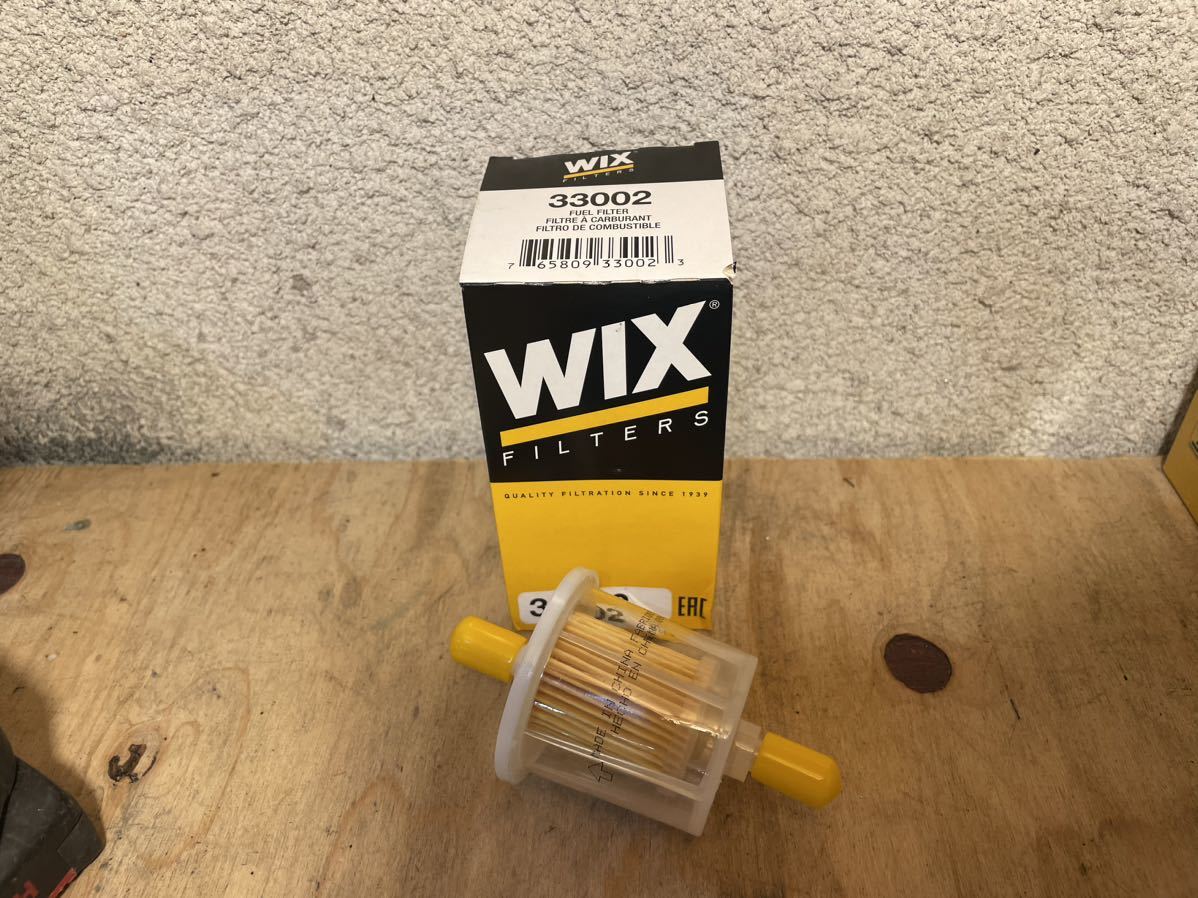 WIX フューエルフィルター　33002 5/16インチ　7.9mm キャブレター　新品　エーデル　ホーリー　ソレックス　ウェーバー　SU_画像3