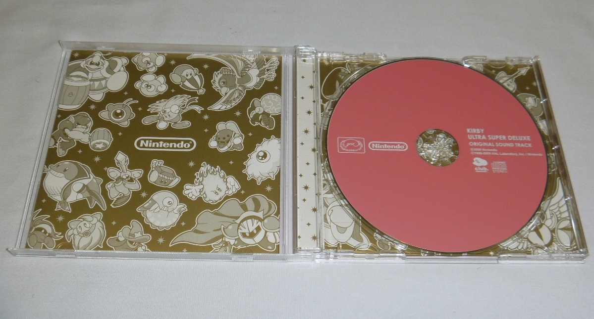 CD: star. car bi. Ultra super Deluxe original soundtrack / Club Nintendo ( Point exchange goods / not for sale ) Nintendo DS