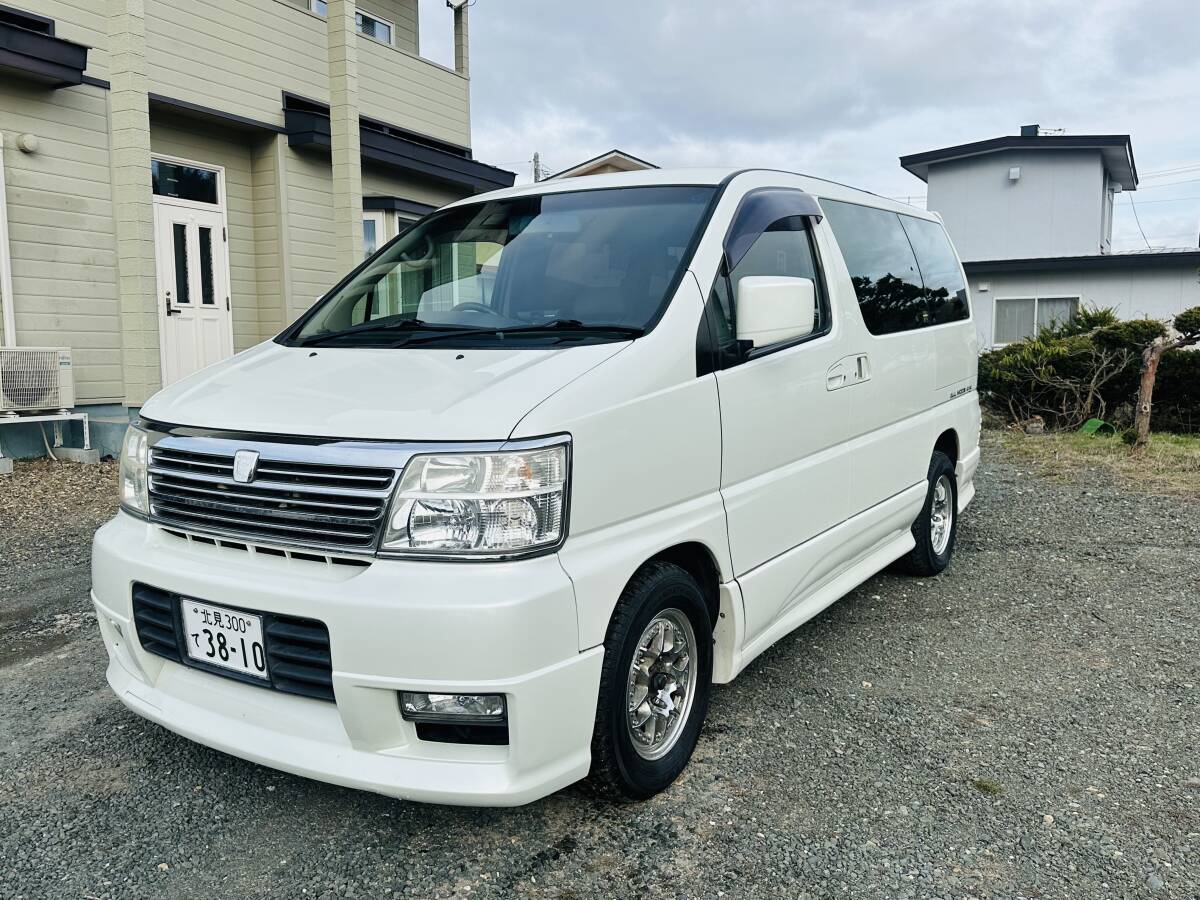 日産　エルグランド　3000Cc V 4WD　経由　平成14年車　車検7年１月　人気車_画像2