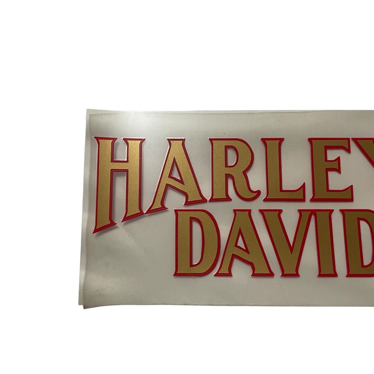 限定1 送料無料 当時もの ビンテージ Harley-Davidson タンクステッカー ハーレーダビッドソン デカール シール 防水 の画像9