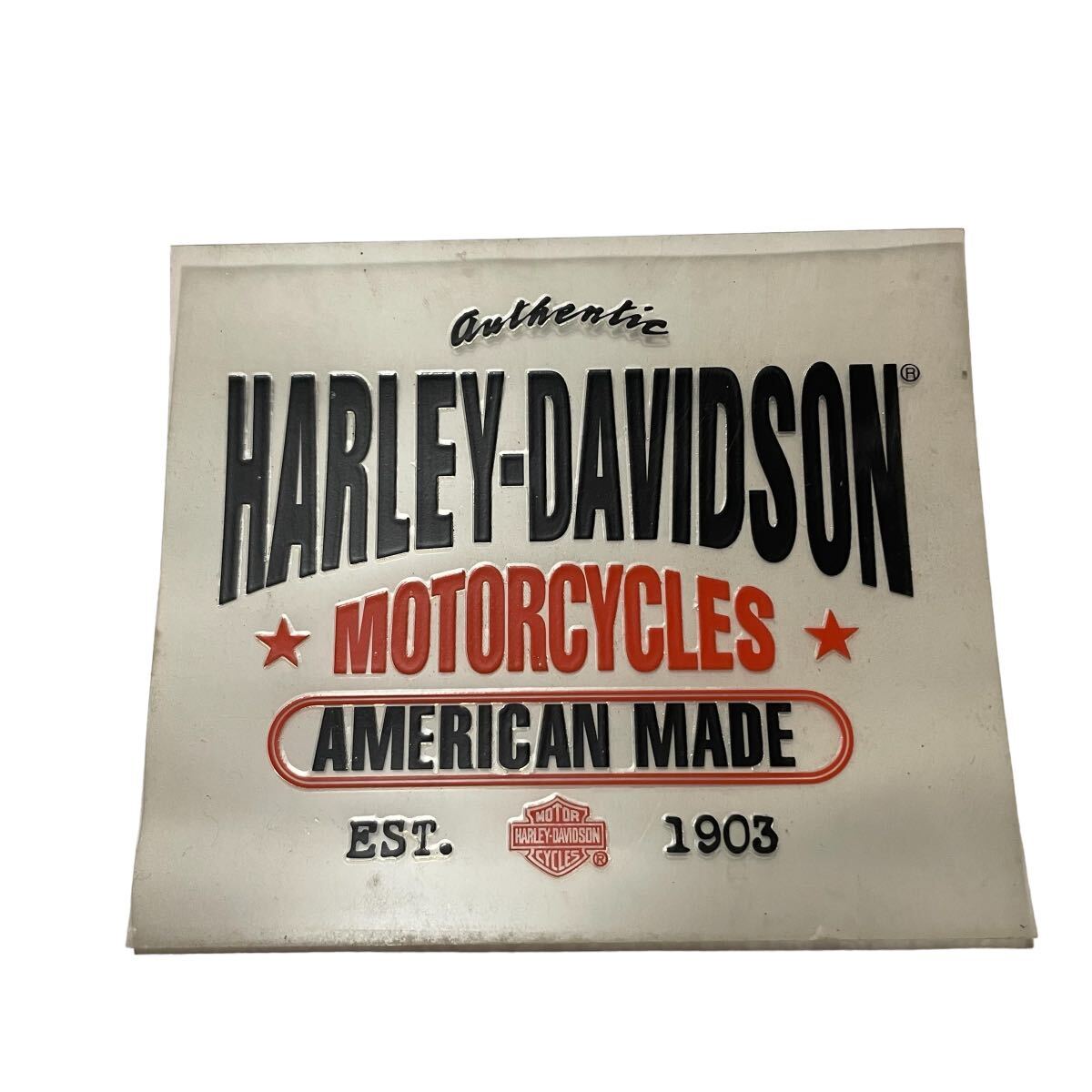 限定1 送料無料 当時ものビンテージ Harley-Davidson タンクステッカー ハーレーダビッドソン デカール シール 防水 世田谷ベース 