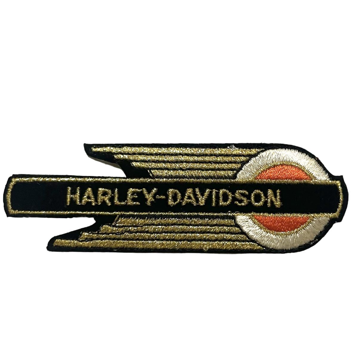 希少 60s 70s ワッペン USA 製 当時物 Harley-Davidson 希少 60s 70s ワッペン USA 製 当時物 Harley-Davidson
