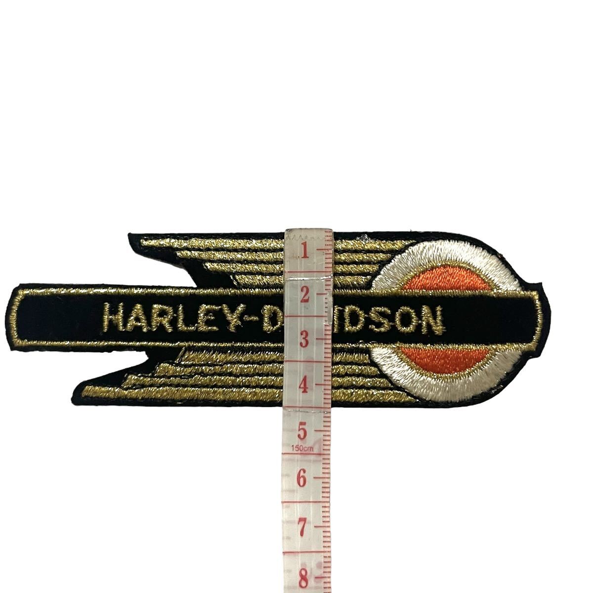 希少 60s 70s ワッペン USA 製 当時物 Harley-Davidson 希少 60s 70s ワッペン USA 製 当時物 Harley-Davidson