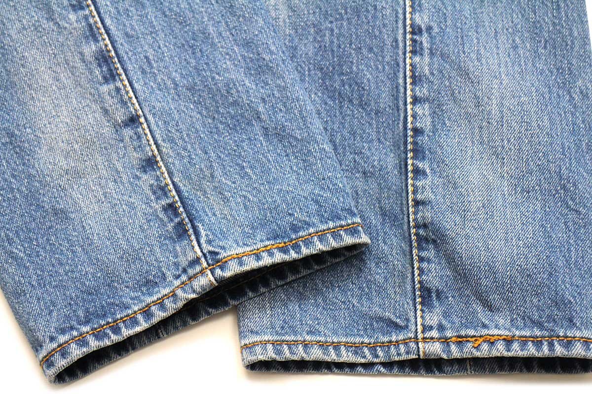 ★Levi'sリーバイス 501 USED加工 デニムパンツ w30 L30★SDP2702 ジーンズ ストレート ヒゲ ハチノス 縦落ち 66 前期 シングル ユーズド_画像8