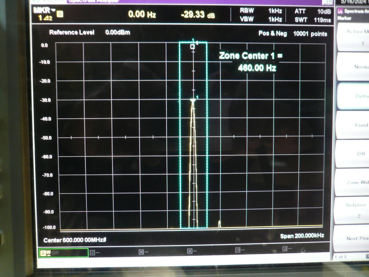 自作ダミーロード（ATT）30dB　100W以上　周波数 0～0.55GHz　(R.L　≧20dB）HF＆VHF用_アッテネーション