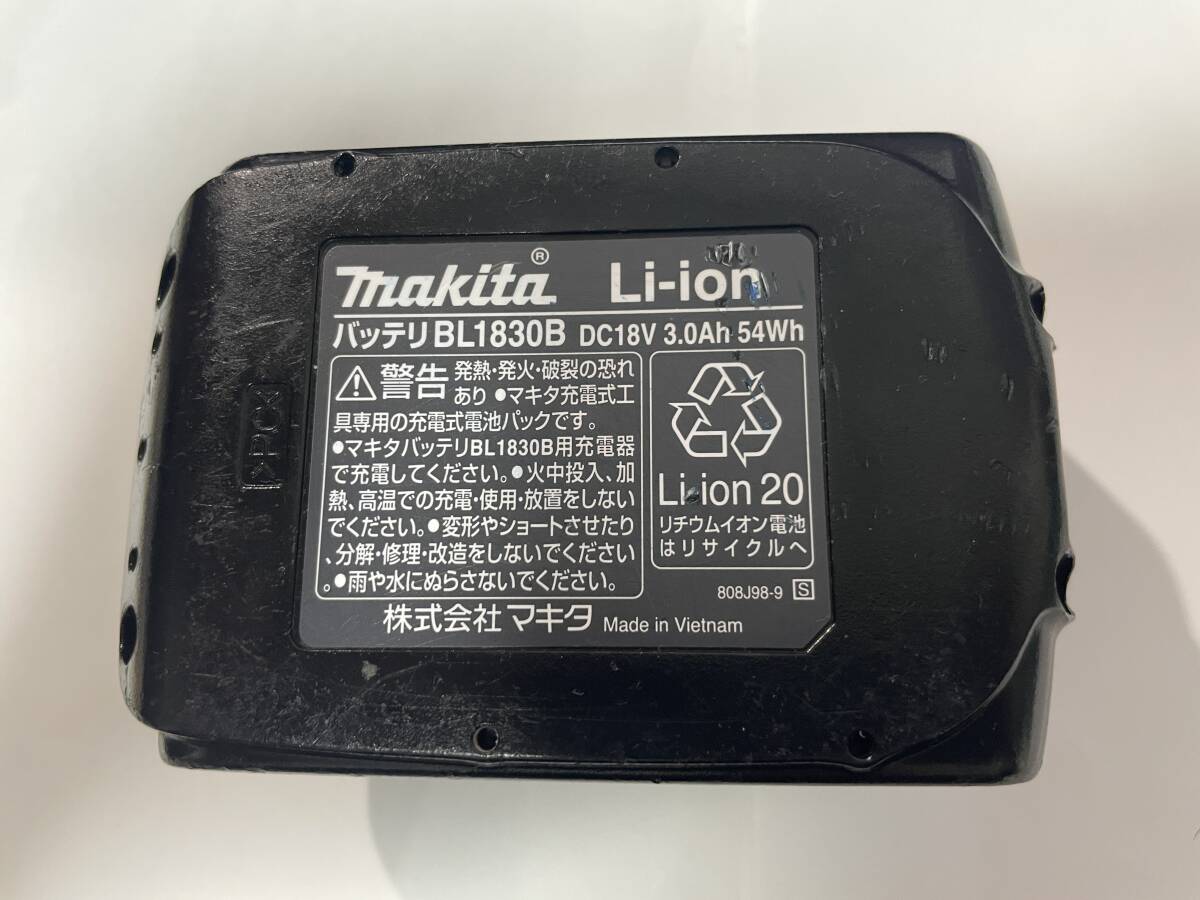 マキタ / ｍakita 純正18V3.0Ah バッテリー BL1830B _画像5