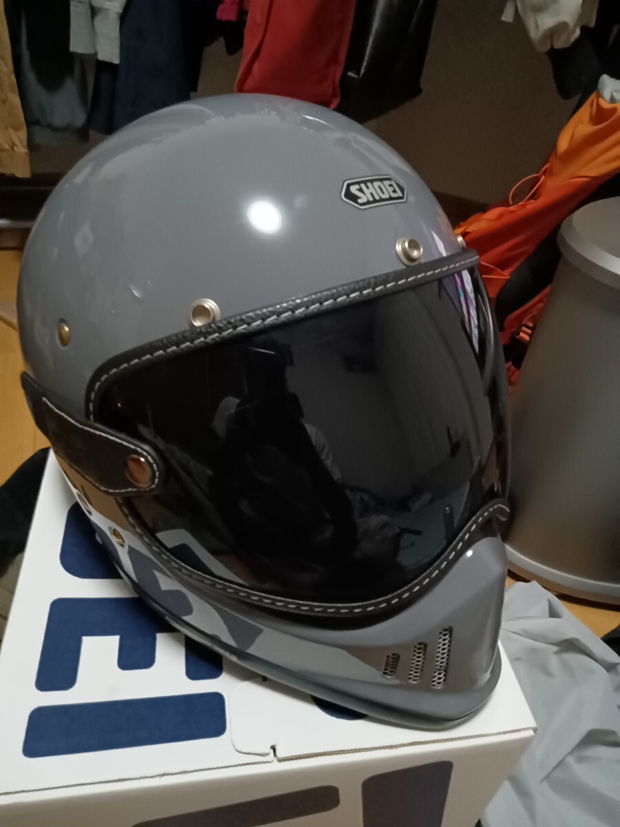 SHOEI EX-ZERO サイズM シールドゴーグル付きの画像1