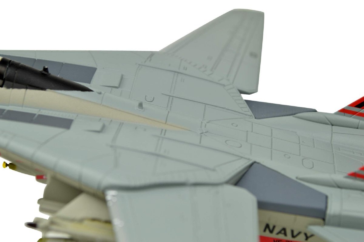 TANG DYNASTY(TM) 1/100 F-14 戦闘機 攻撃機 合金製 完成品 アメリカ合衆国海軍塗装 飛行機 模型 モデル_画像5