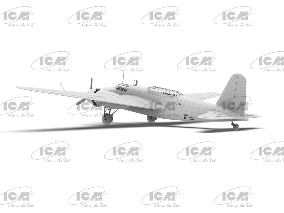 ICM 1/48 日本陸軍 Ki-21-Ia 九七式重爆撃機 プラモデル 48196_画像8