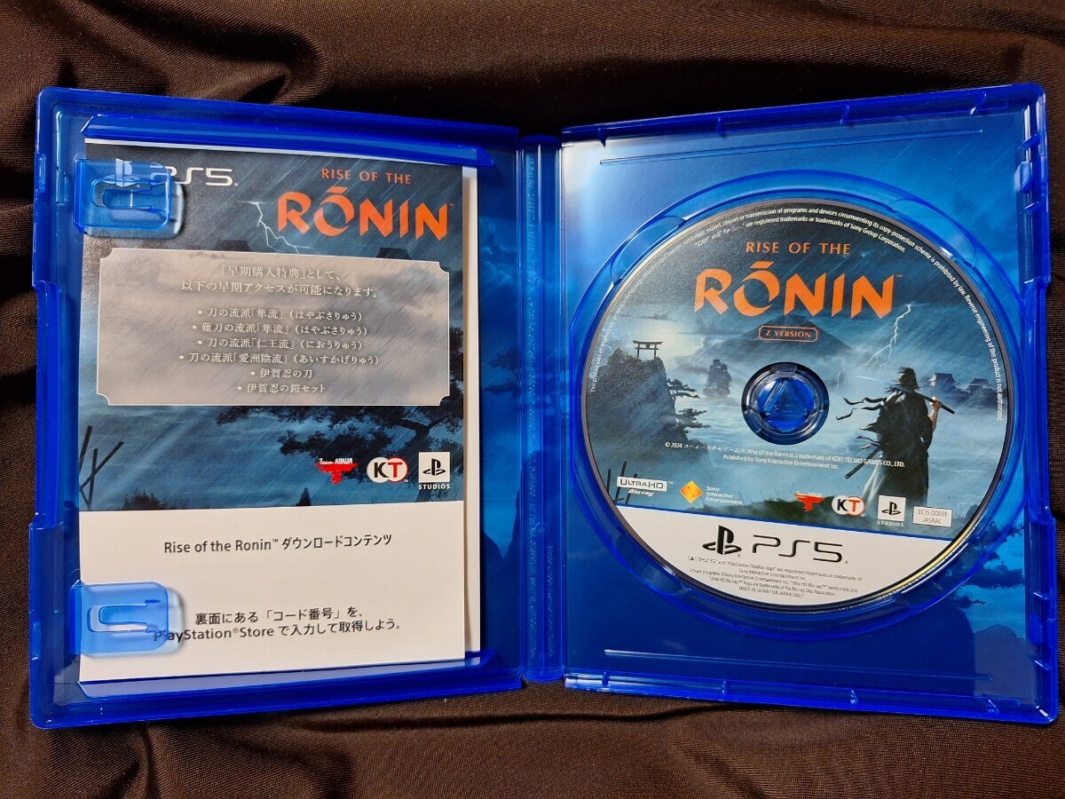 【特典未使用】PS5 Rise of the Ronin ライズオブローニン【送料無料】の画像3