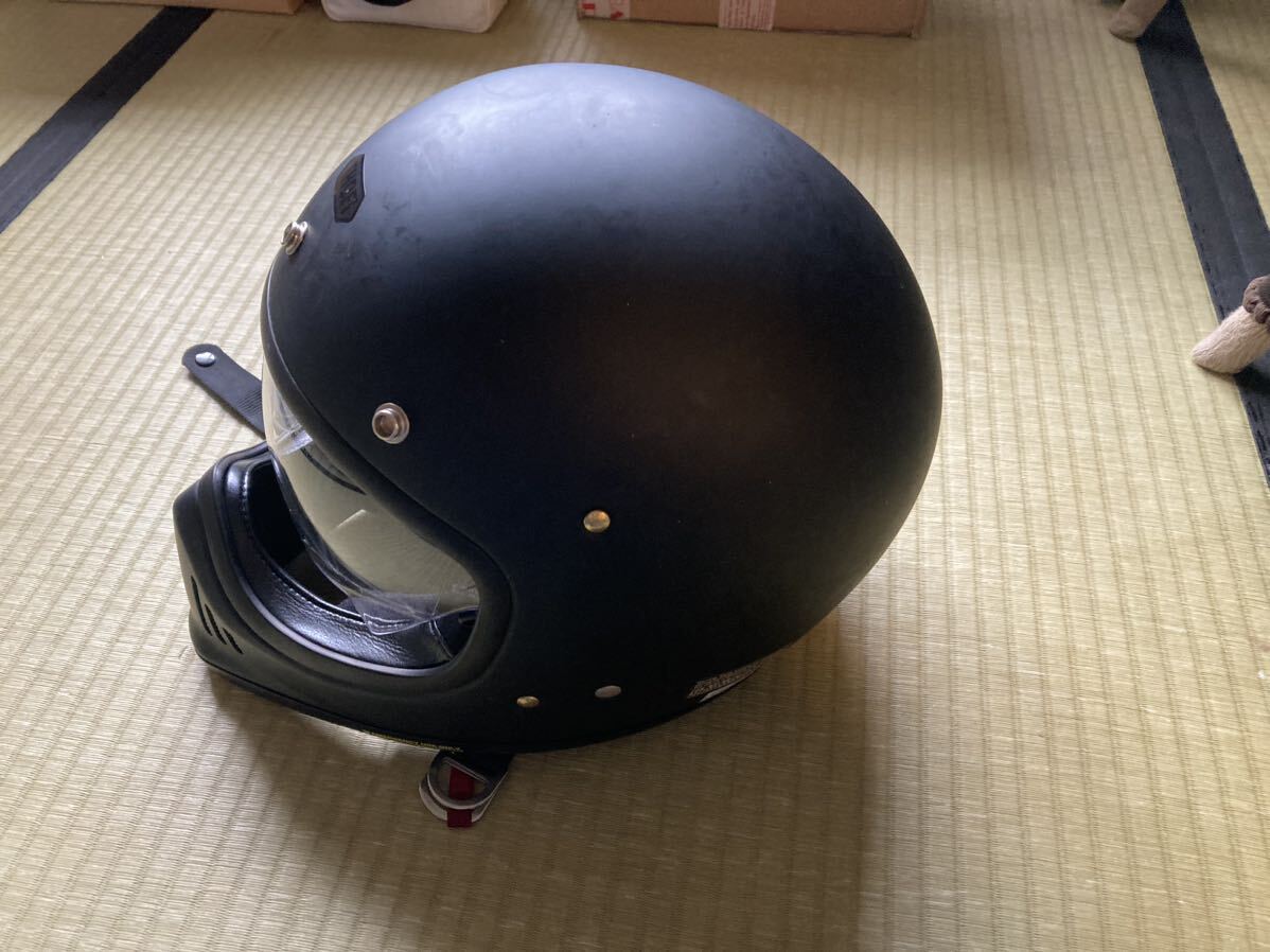 SHOEI EX-ZERO サイズL マッドブラック　シールドゴーグル付き ヘルメット　_画像3