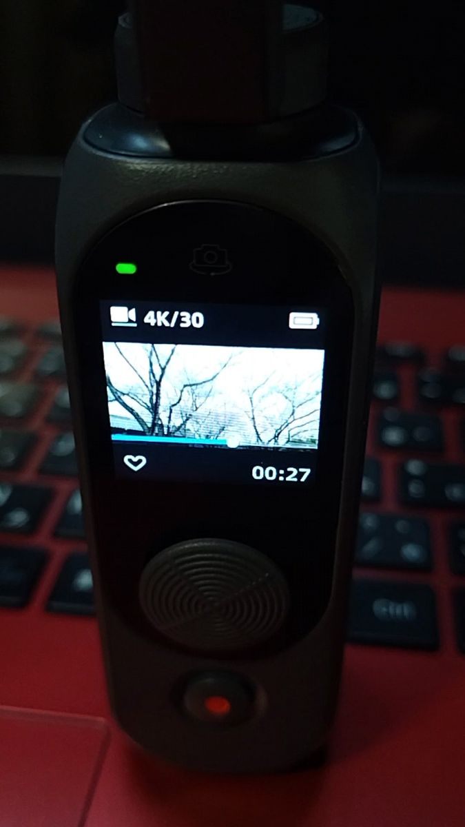 Fimi Palm 2 Pro ジンバルカメラ 4K/30fps 128度超広角撮影 【美品・中古】ND8フィルター付 コンパクト