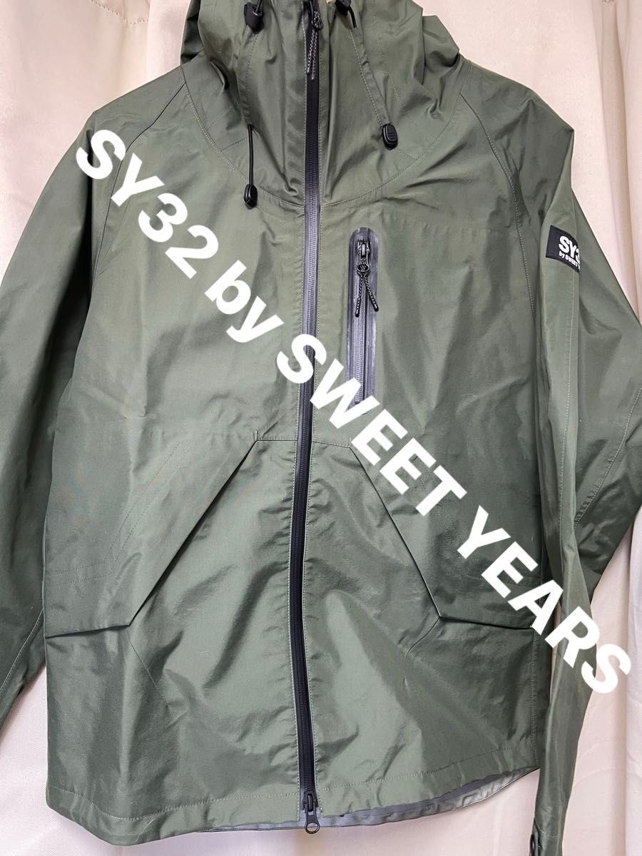 【新品】 SY32 by SWEET YEARS ナイロン ジャケット アウター アウトドア 防水性 軽量素材 Mサイズ