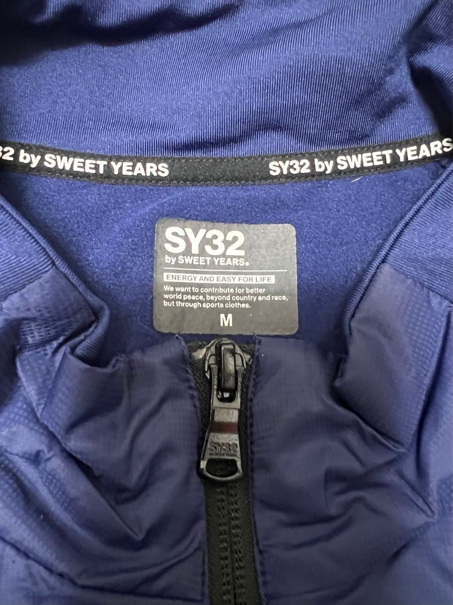 【新品 未使用】SY32 by SWEET YEARS セットアップ  ジャージ ナイロンジャケット パンツ ネイビー