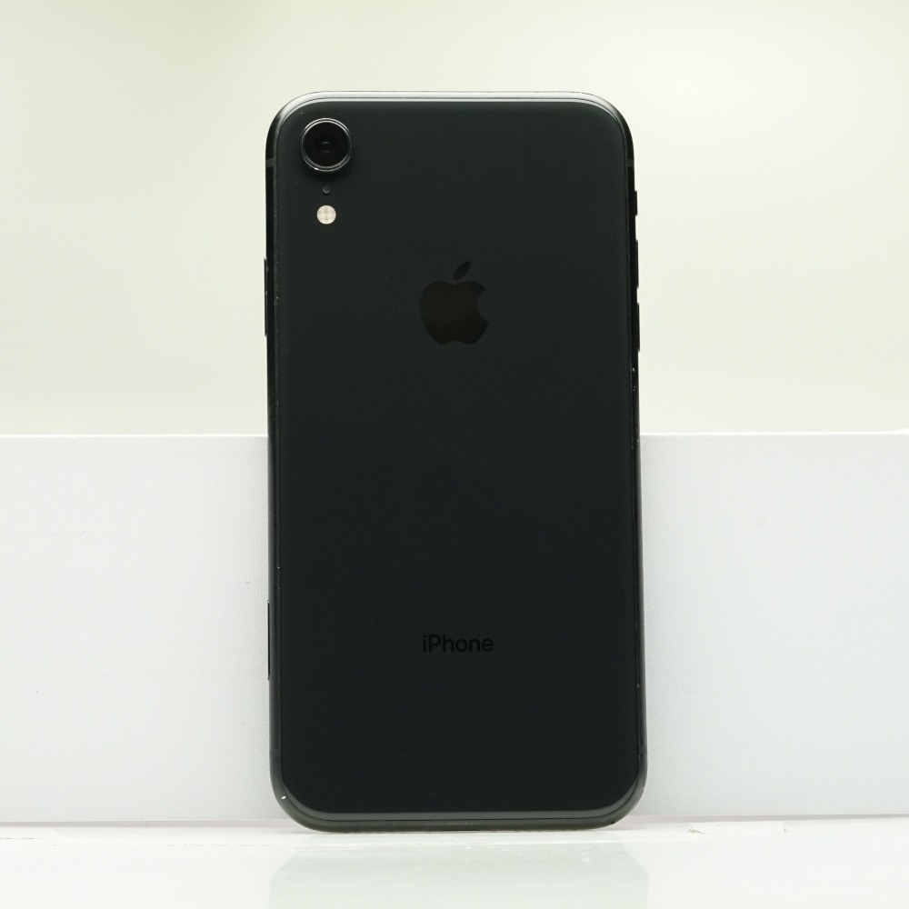 iPhone XR 128GB ブラック SIMフリー 訳あり品 ジャンク 中古本体 スマホ スマートフォン 白ロムの画像1