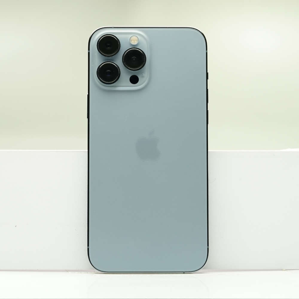 iPhone 13 Pro Max 256GB シエラブルー SIMフリー 訳あり品 ジャンク 中古本体 スマホ スマートフォン 白ロム_画像1