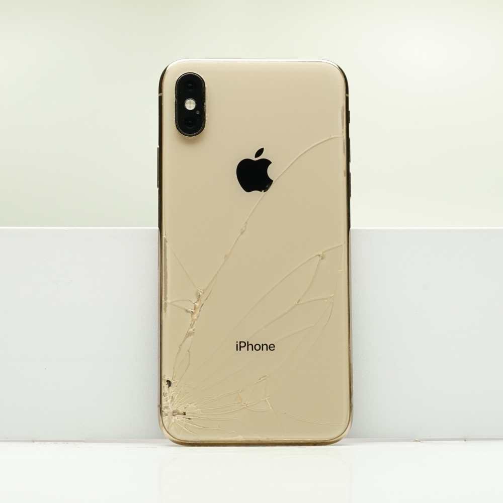 iPhone Xs 256GB ゴールド SIMフリー 訳あり品 ジャンク 中古本体 スマホ スマートフォン 白ロム_画像1