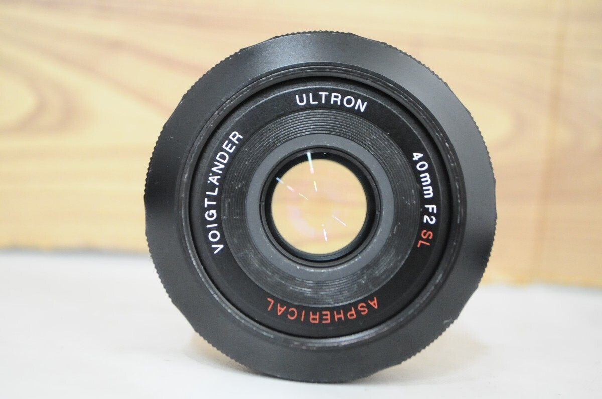 Voigtlander フォクトレンダー ULTRON 40mm F2 SL II Aspherical Canon EFマウント用_画像8