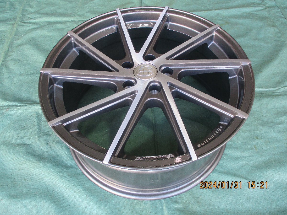 新品 Rolfhartge(ロルフハルトゲ)F10 SB&ヨコハマ アドバンスポーツ V105 235/40-20 マツダ・MAZDA6 4本セット_画像3