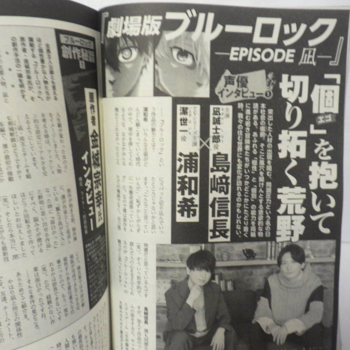 サンデー毎日 5.19 ブルーロック 島﨑信長 浦和希 内田雄馬 水俣病 関口宏 和田秀樹 はとバス 坂本博之 高橋良輔 桜木紫乃 市毛良枝_画像5