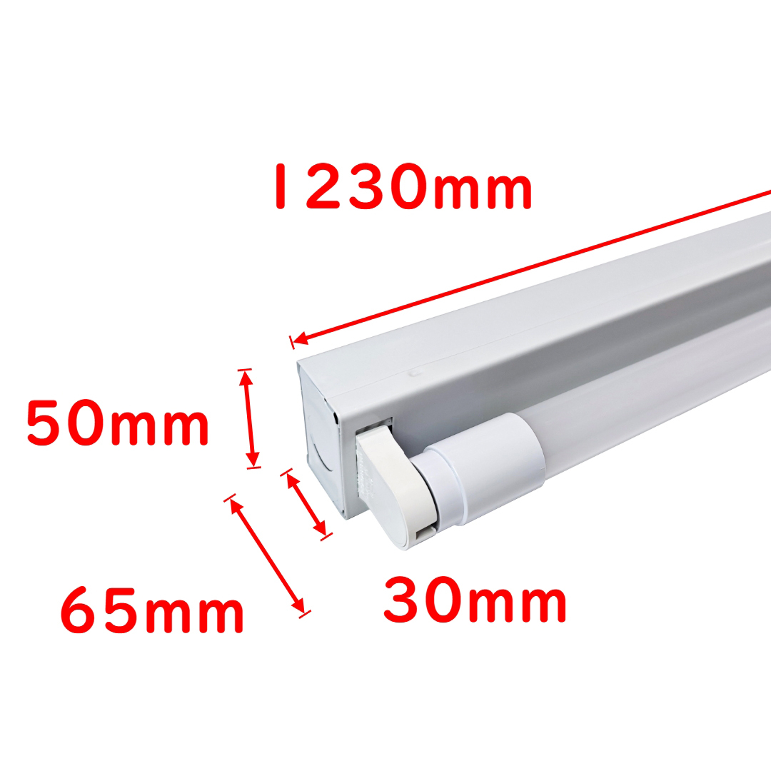 10 set straight pipe LED fluorescent lamp lighting equipment set to rough type 40W shape 1 light for 6000K daytime light color 2300lm wide distribution light (4)