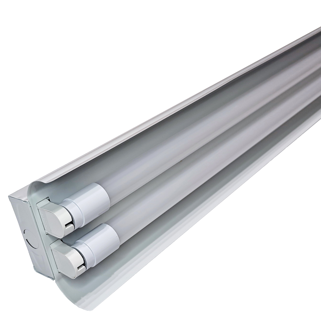 10セット 直管LED蛍光灯 照明器具セット 笠付トラフ型 40W形2灯 10セット 直管LED蛍光灯 照明器具セット 笠付トラフ型 40W形2灯
