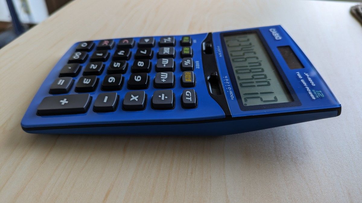 電卓 カシオ 計算機 CASIO ソーラー 12桁