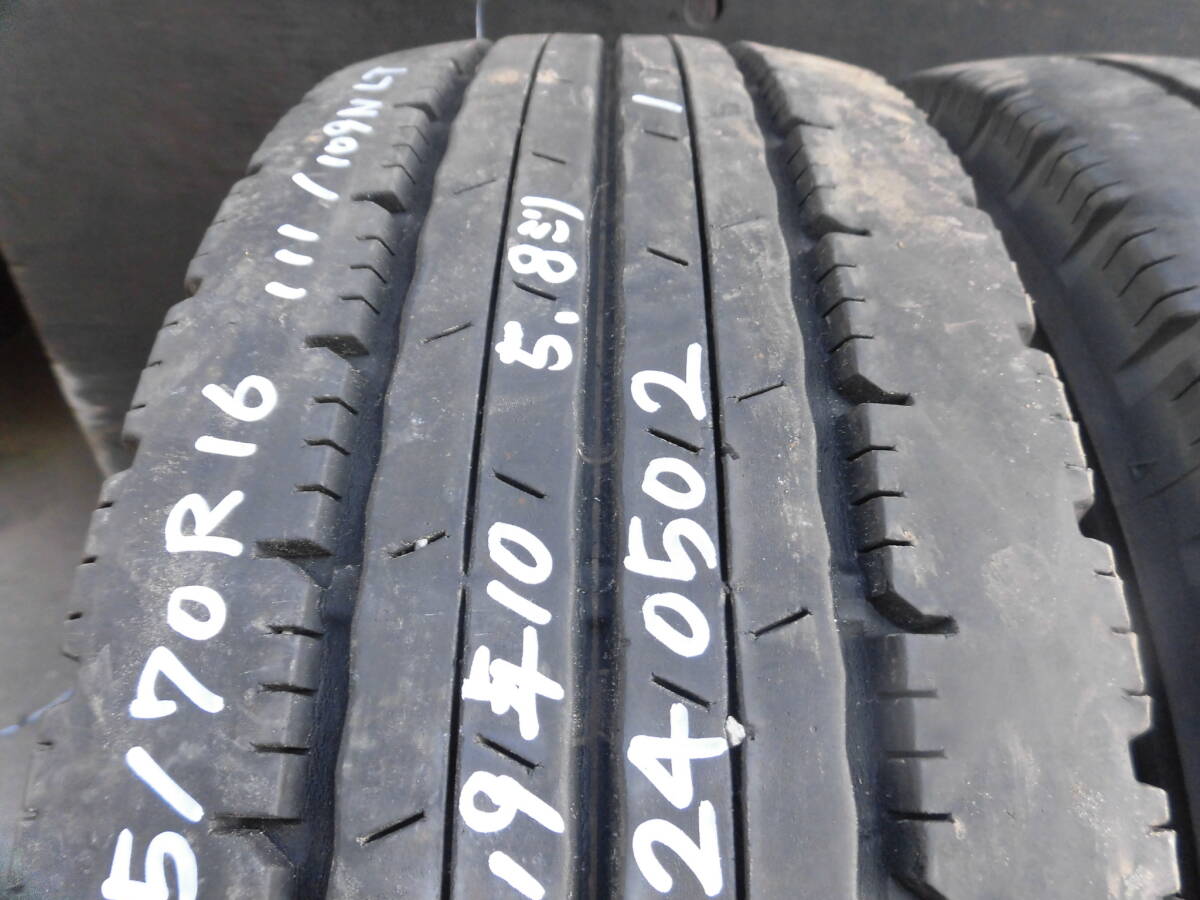 205/70R16 111/109N LT* Dunlop 2019 год летние шины 6шт.@*240502