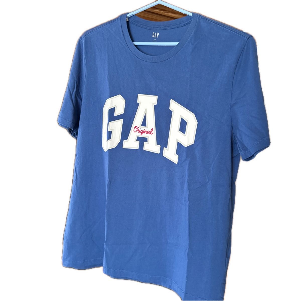 Gapロゴ クルーネックTシャツ　　　　　　　　　　　GAP ギャップ  Tシャツ XL白